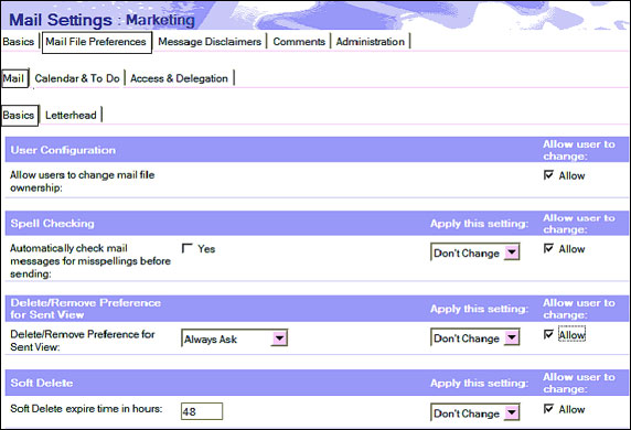 Mail File Preferences - Mail - Basics Ӹǩ