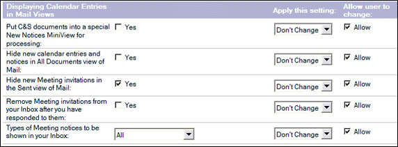 Displaying Calendar Entries in Mail Views 区段